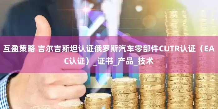 互盈策略 吉尔吉斯坦认证俄罗斯汽车零部件CUTR认证（EAC认证）_证书_产品_技术