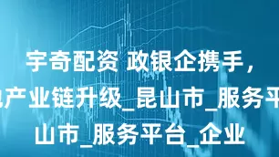 宇奇配资 政银企携手，赋能本地产业链升级_昆山市_服务平台_企业